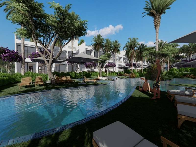 1+1 Seafront Luxury Garden Apartments Remax Golden Cyprus