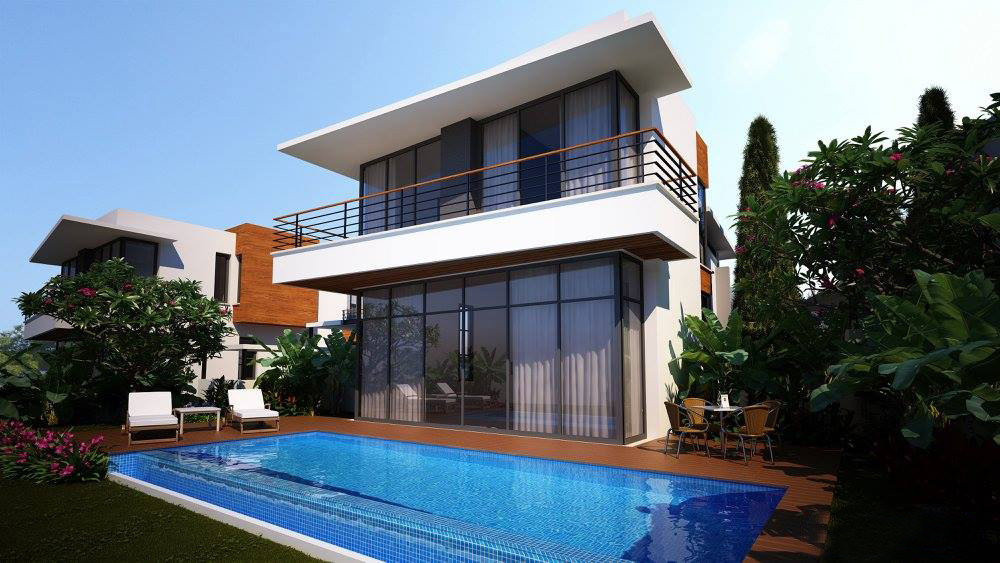 Çatalköy´de satılık Türk malı villalar Remax Golden Cyprus