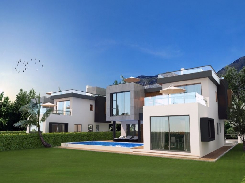 Girne, Ozanköy´de 1000 m2 üzerinde 2 adet villa Remax Golden Cyprus